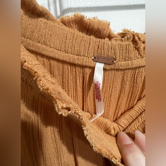 FREE PEOPLE El Sol Convertible Maxi Skirt / Sepia Tone - Picture 9 of 12